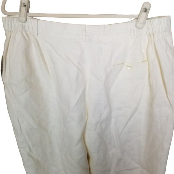 Lauren Ralph Lauren Womens 18 Ivory Monte Carlo Li - Picture 8 of 8